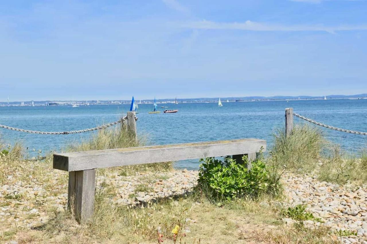12A Solent Landing Direct Beach Access Bembridge Dış mekan fotoğraf